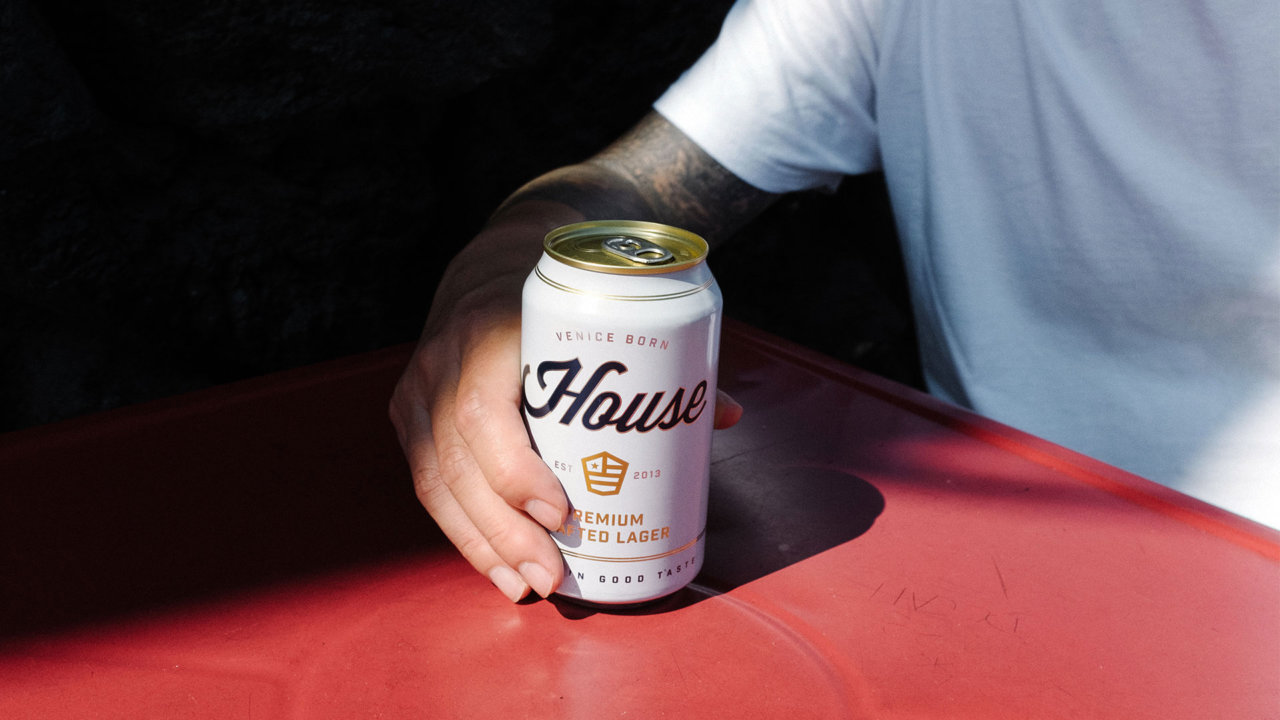 House Beer Art Direction Photography by Colony