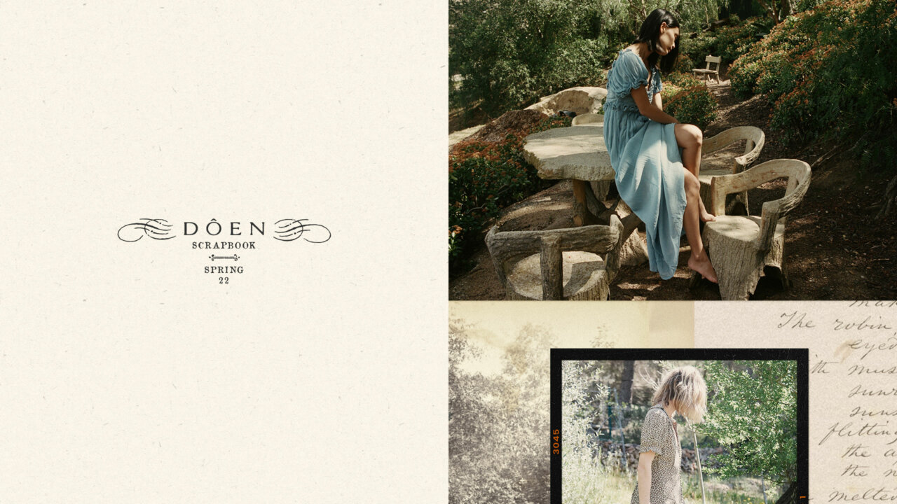 DÔEN Clothing Collective Branding and Design by Colony