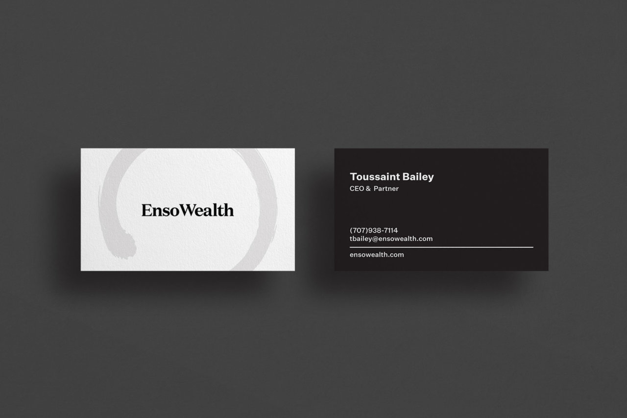 Enso Wealth Management Collateral Design by Colony