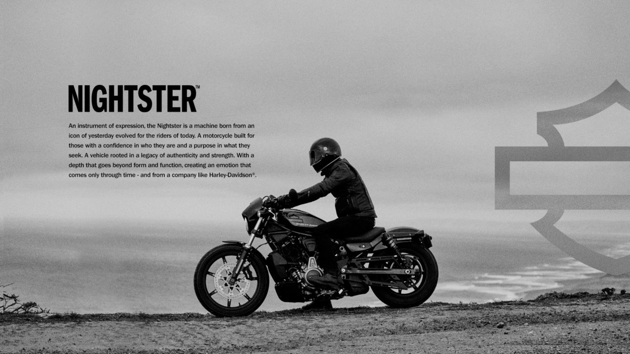 Harley-Davidson Nightster Branding and Design by Colony