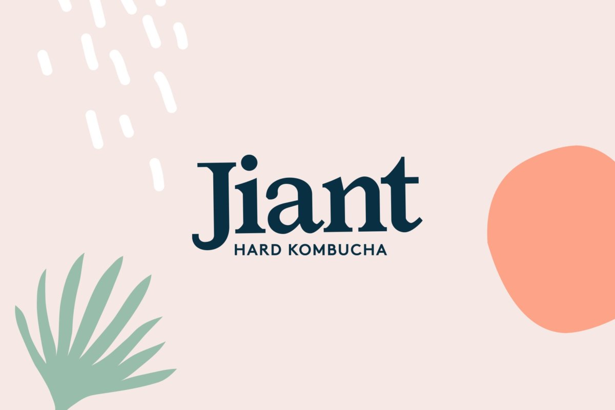 Jiant Kombucha Brand Identity Design by Colony