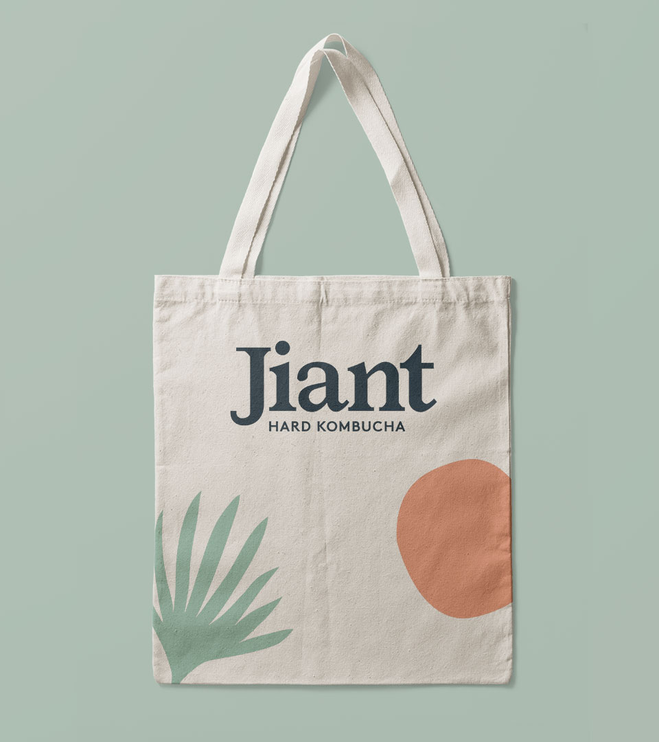 Jiant Kombucha Branding and Design by Colony