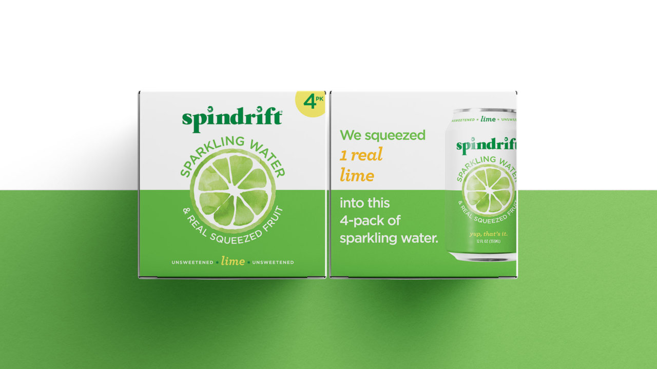 Spindrift Packaging Design by Colony