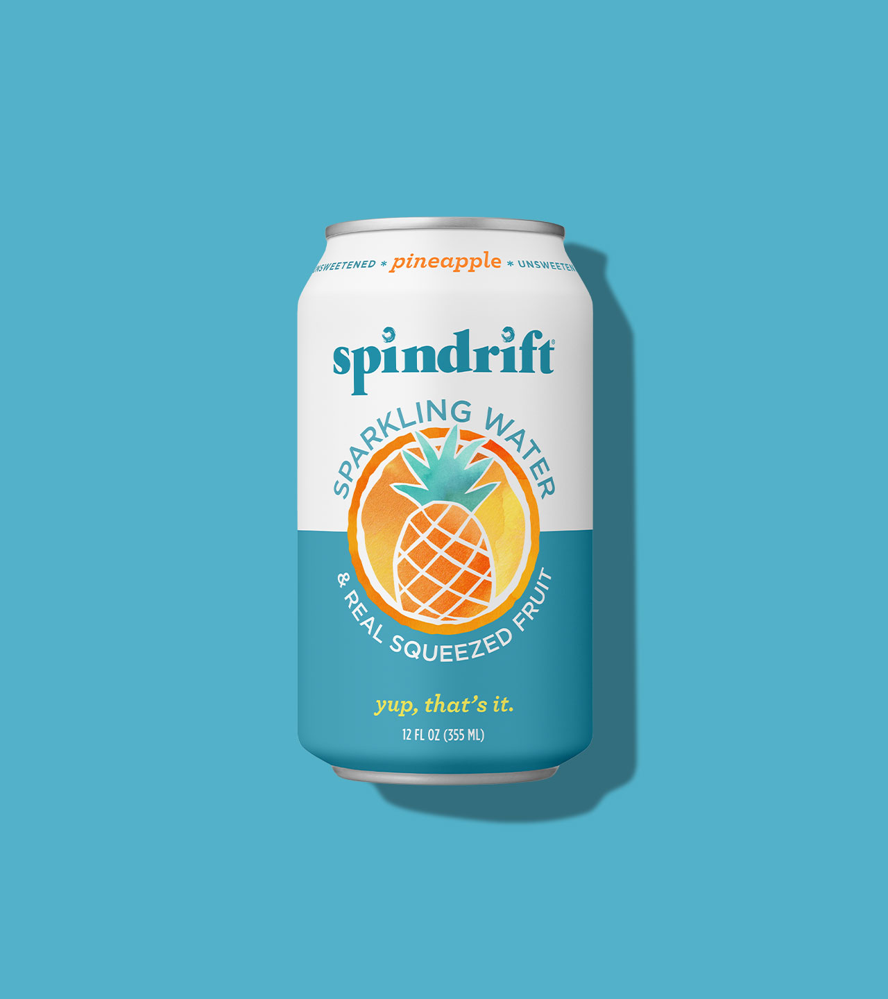 Spindrift Blood Orange Tangerine Packaging, Branding and Design by Colony