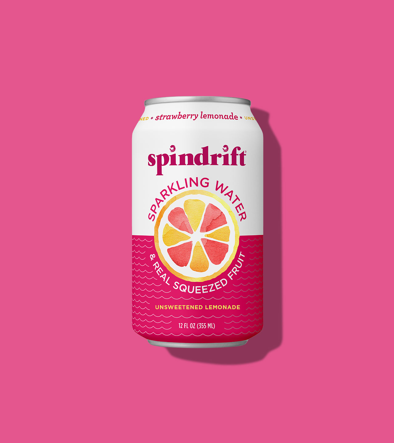 Spindrift Lemonade Packaging, Branding and Design by Colony