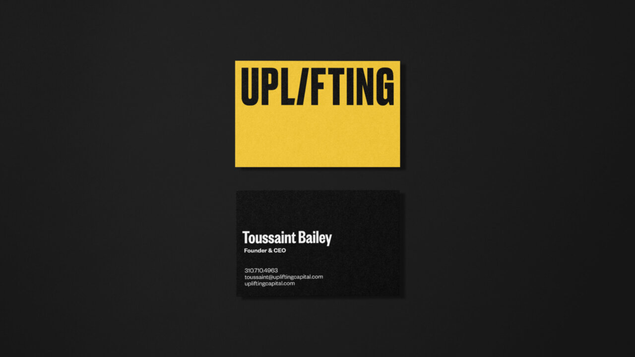 Uplifting Capital Branding and Design by Colony