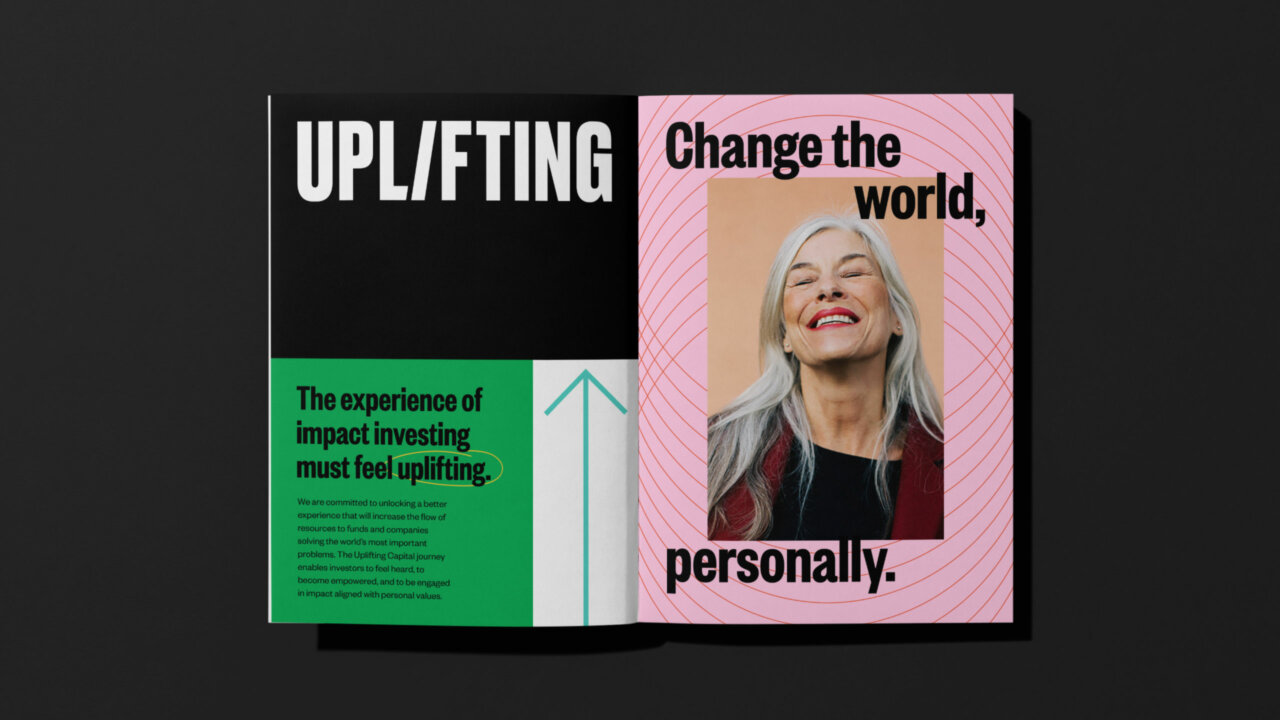 Uplifting Capital Branding and Design by Colony