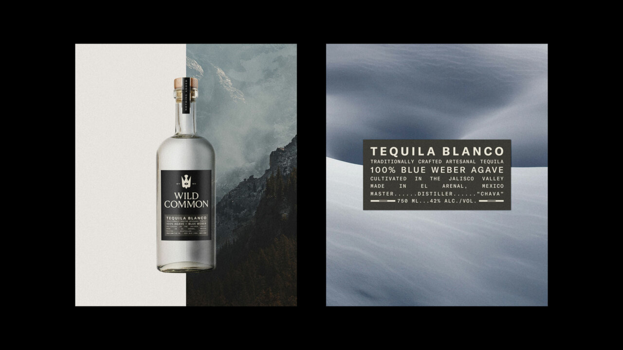 Wild Common Tequila Blanco Branding and Design by Colony