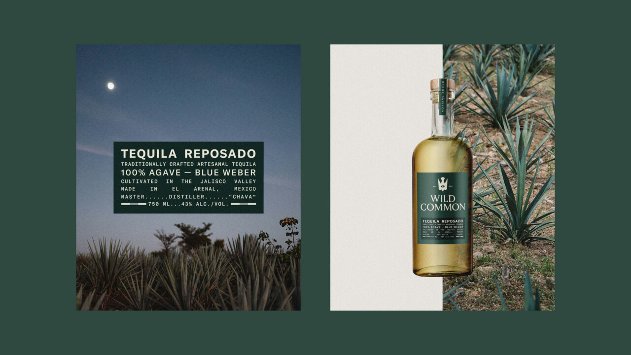 Wild Common Tequila Reposado Branding and Design by Colony